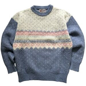 Samband of Iceland Vintage Nordic 100% Wool Sweater ❄️